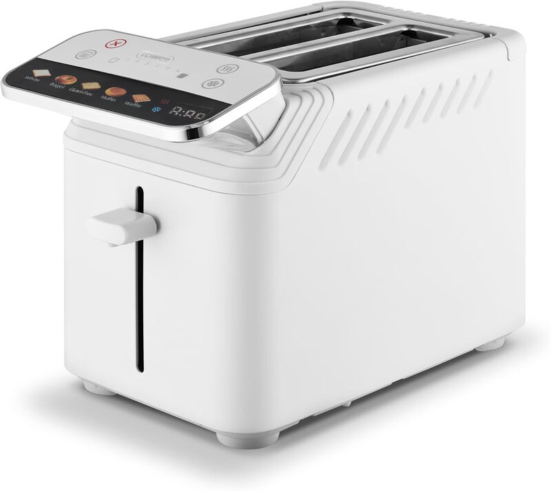 Cavaletto Mirage 2 Slice Digital Toaster, Bagels, Gluten-Free, Memory Function, Extra