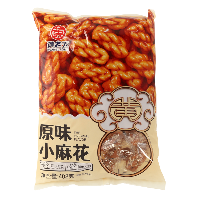 Huang Lao Wu Light Huanglaowu Crispy Fried Dough Original Flavor 408G