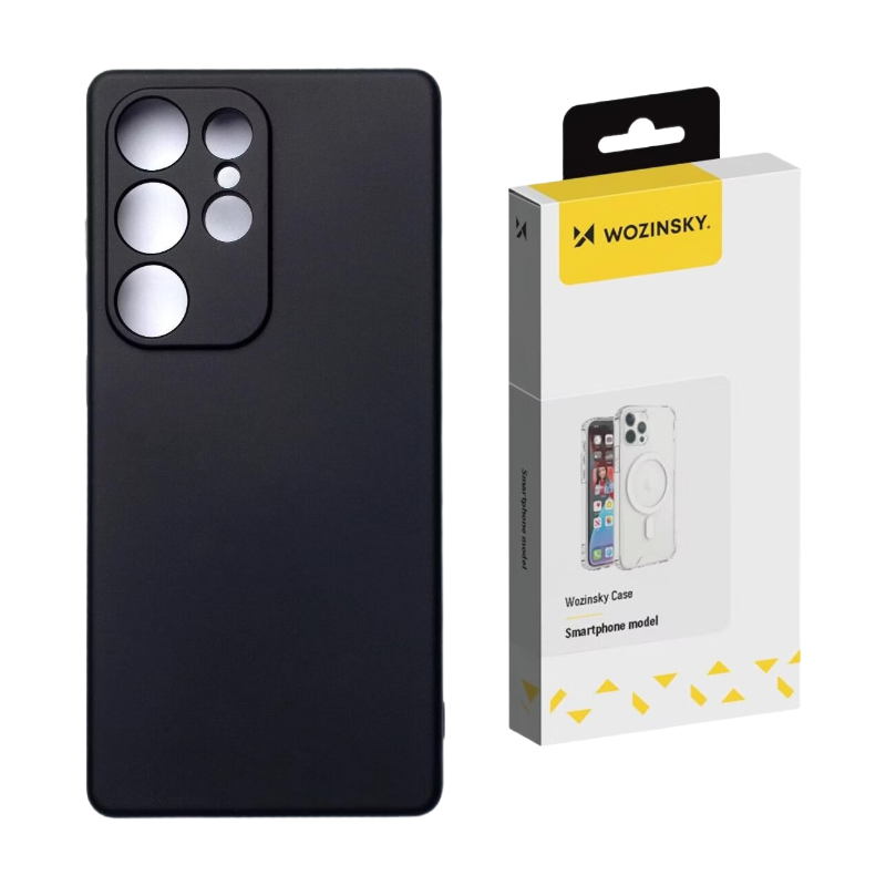 Wozinsky Soft Case für Samsung Galaxy S25+ – Schwarz