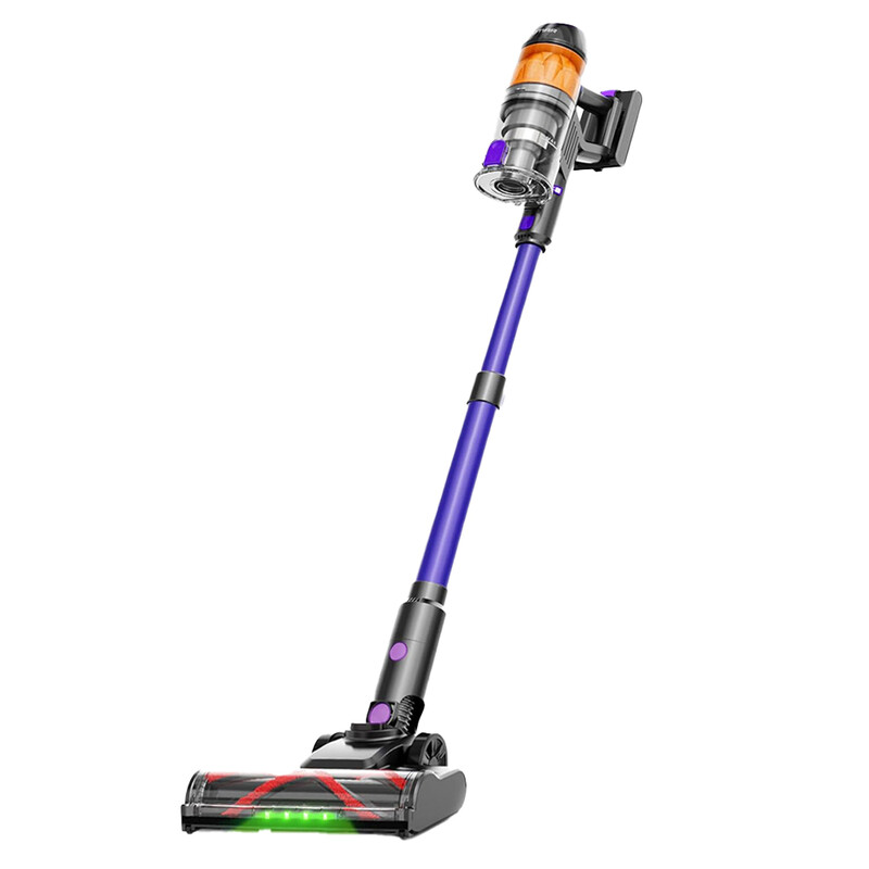 R11 Cordless Vacuum Cleaners for Home, 500W 50Kpa Suction Lightweight Vacuum, 60-Min