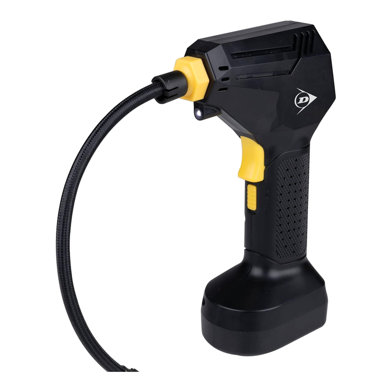 Dunlop digitale luchtcompressor voor voertuigen - 10,3 bar, 12 V
