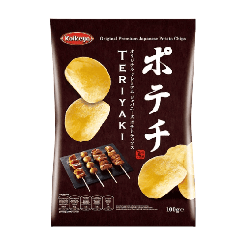 Koikeya Potato Chips Teriyaki Flavour 100g