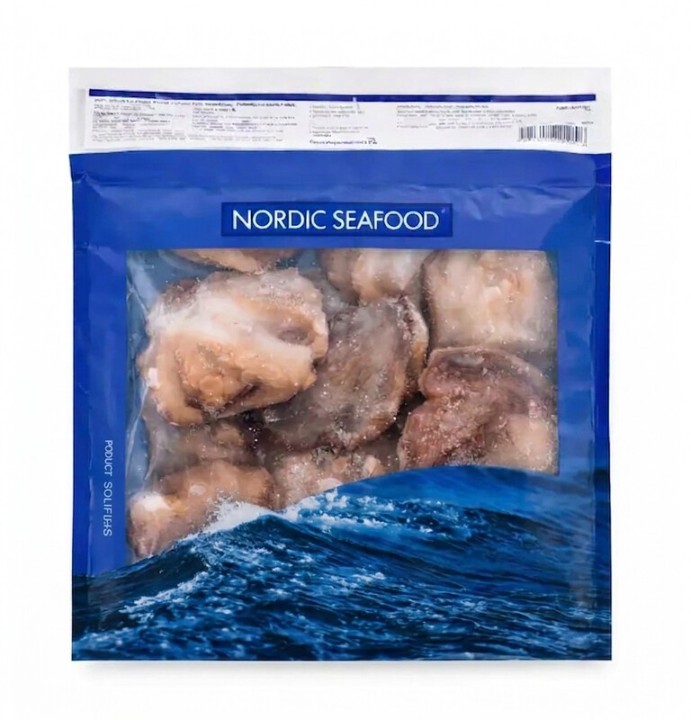 Nordic Seafood Gefrorener Baby-Oktopus Nettogewicht 800 g