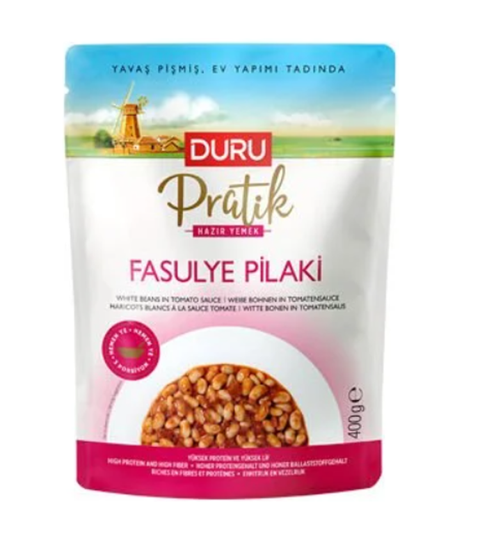 Duru Pratik Kirmizi Fasulye Pilaki 400 gr (Rode Bonen in Olijfolie)
