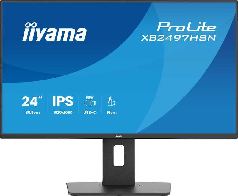 iiyama ProLite XB2497HSN-B1 24" Full-HD 100 Hz IPS Monitor