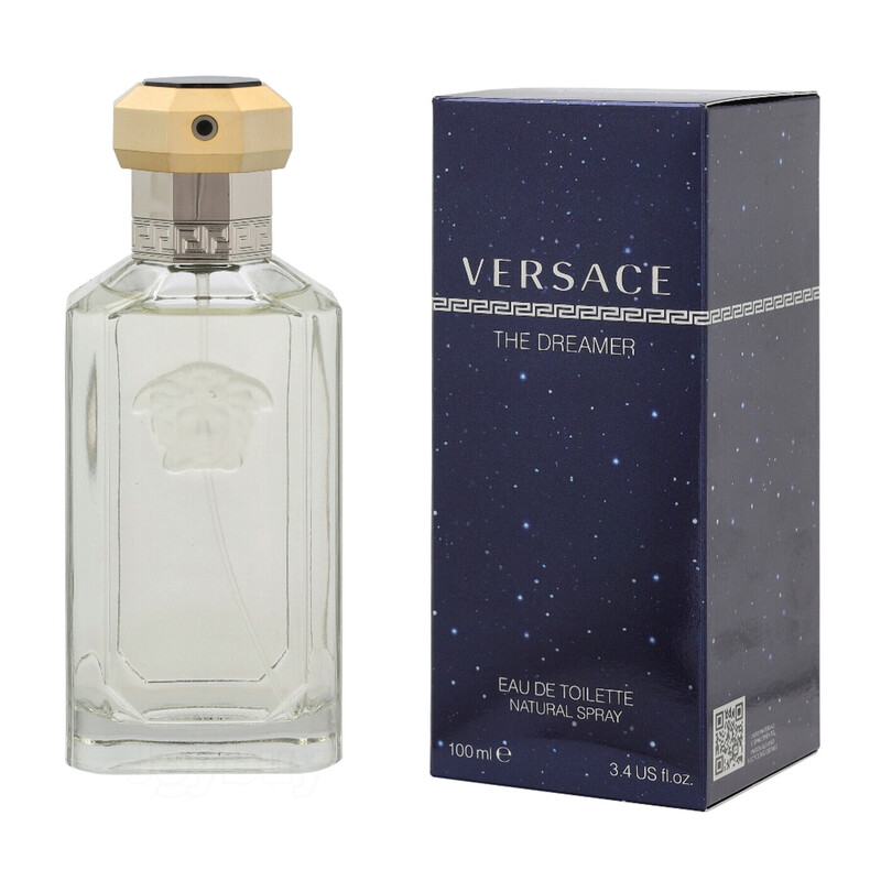 Versace Herrenparfum Eau-de-Toilette: The Dreamer - Romantisches Aroma mit aromatischen Tabaknoten für Männer, 100 ml Spray