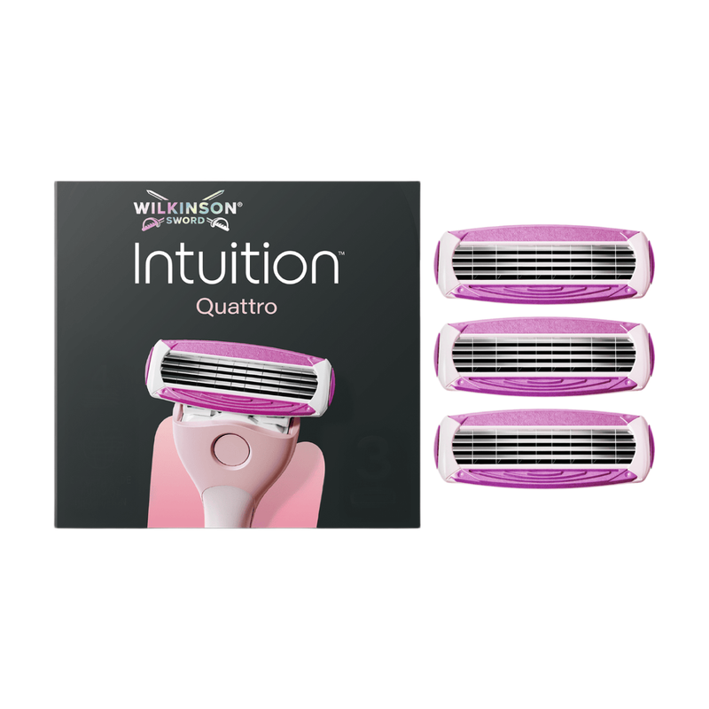Wilkinson Sword Intuition Quattro tête de rechange 3 pcs - vue 3