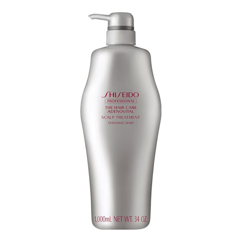Shiseido Sublimic Adenovital Haarbehandlung Shiseido Professional Adenovital Kopfhaut-Essenz – Feuchtigkeitsbehandlung für die Kopfhaut für gesundes Haarwachstum und Volumen, 1000 ml