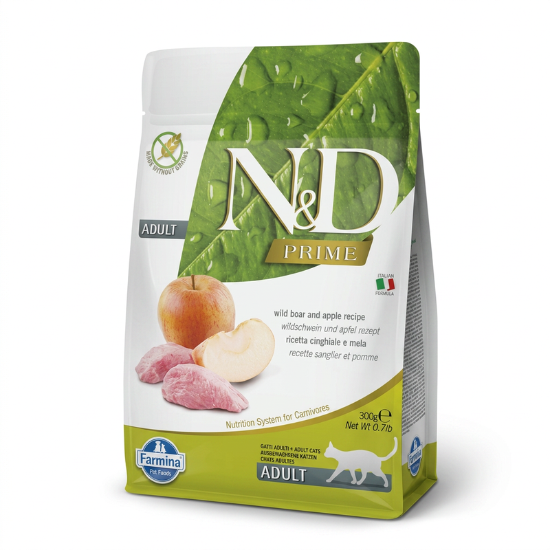 Farmina N&D Prime Kattenvoer Wild Zwijn 300 g