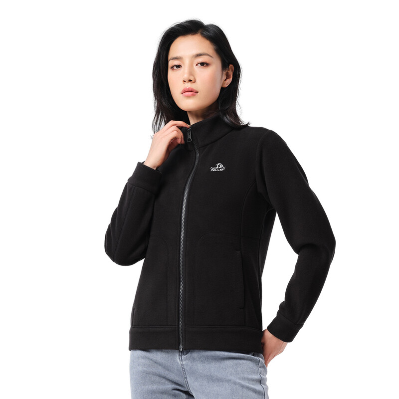PELLIOT Outdoor Fleecejacke Damen Schwarz M
