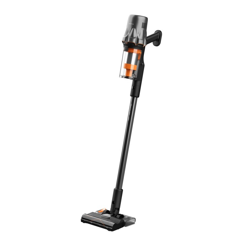 Deerma T30W XT Akku-Staubsauger, 155 AW starke Saugkraft mit 450 W Hochgeschwindigkeitsmotor, 9-Kegel-Zyklonfilter, 2-in-1 Staubsauger & Wischmopp für Nass- & Trockenreinigung, TÜV-zertifizierte Anti-Verhedderungs-Bürste für Tierhaare, 120°-Dust-Detection