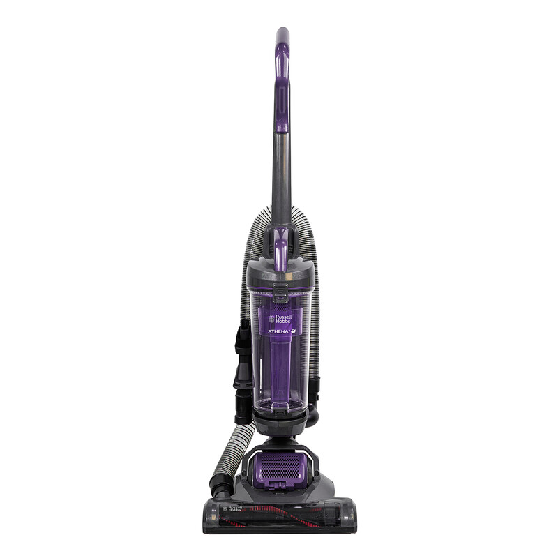 Athena Upright Bagless Vacuum Cleaner - Grey/Purple, 400W, RHUV5601