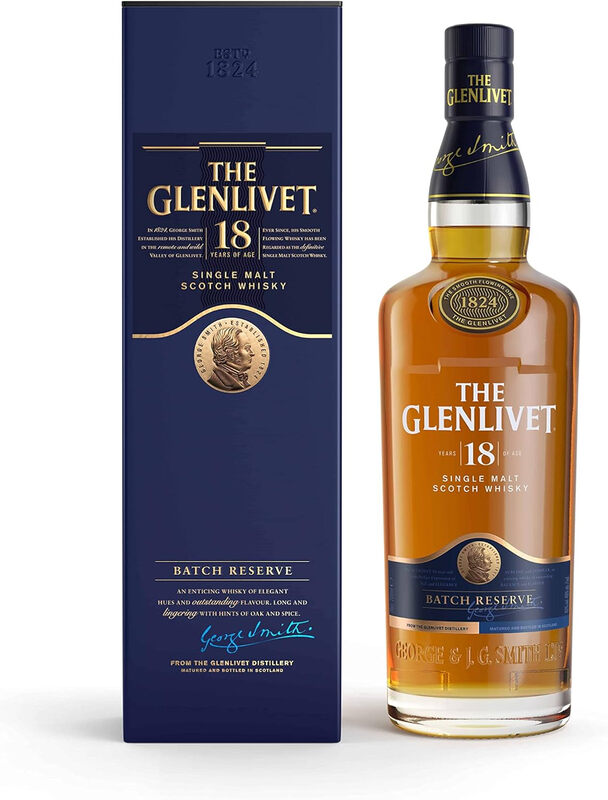 The Glenlivet 18 Jahre Single Malt Scotch Whisky 0.7L