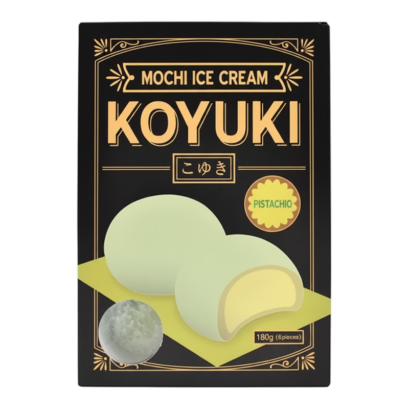 Koyuki Japanisches Mochi-Eis Pistazie-Geschmack 180 g (30 g × 6 Stück)