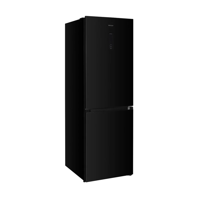 Wiggo WR-CD18NFB(B) Vrijstaande koelvriescombinatie - 60 cm - Zwart - Energie B