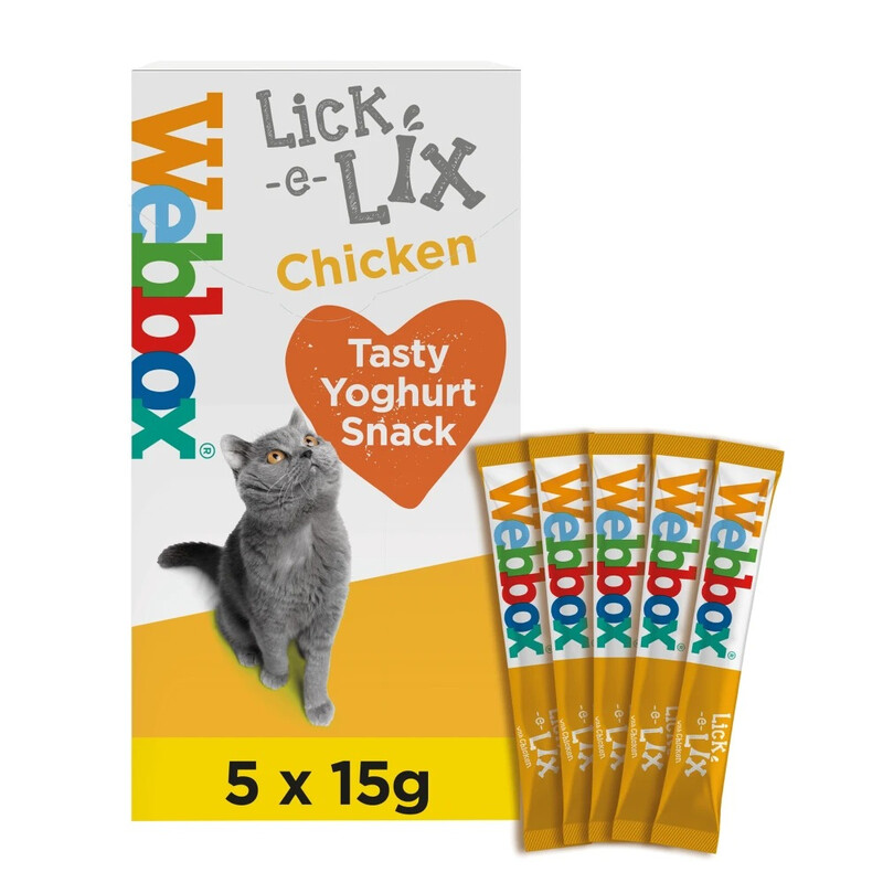Lick-e-Lix with Chicken Tasty Yoghurty Treat 5 x 15g