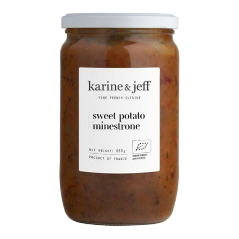 Karine & Jeff Organic Sweet Potato Minestrone 680g