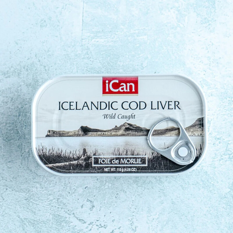 Tinned Cod Liver In Its Own Oil x1, 115g