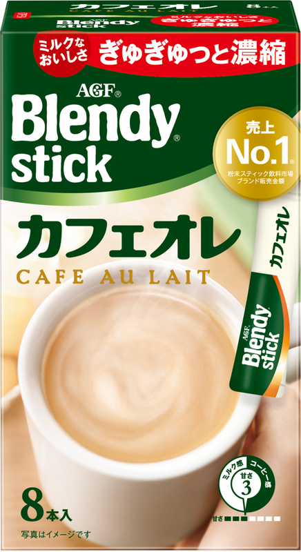 AGF Blendy Stick Café au Lait 8 Stück