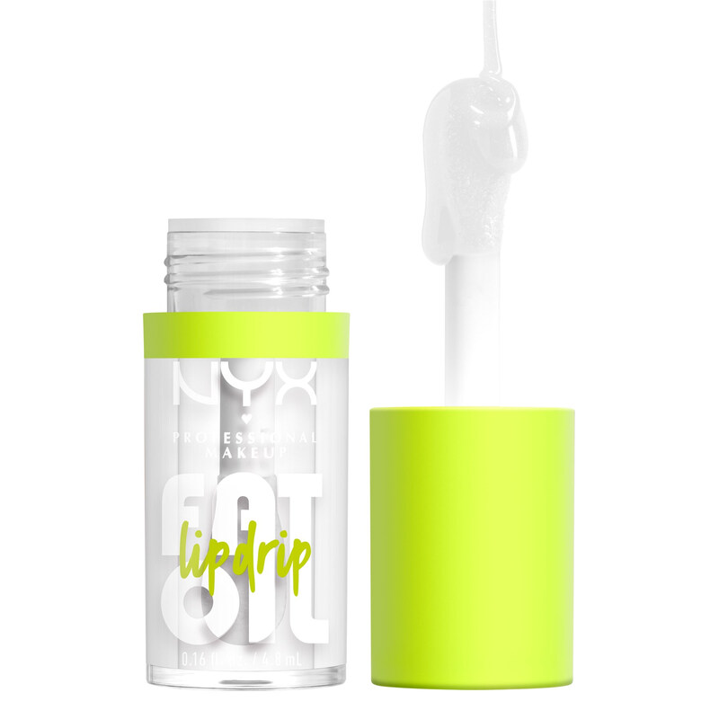 NYX Professional Makeup Lip Gloss: Fat Oil Lip Drip in Shade My Main, a Hydrating & High-Shine Gloss for Luscious Lips.