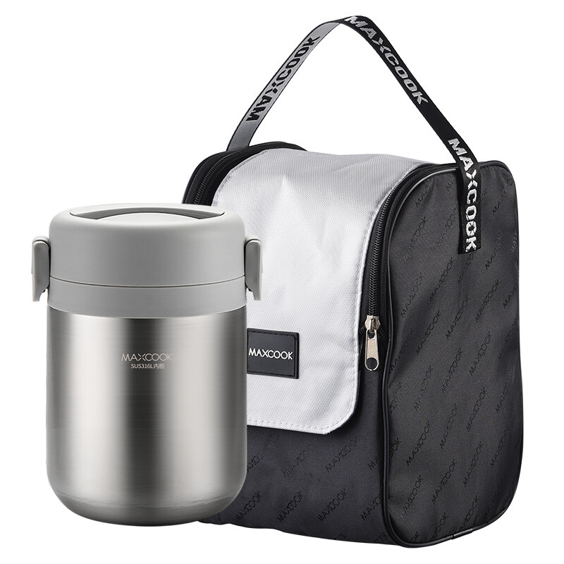 316 Stainless steel Insulated Food Jar with Lunch bag Thermos for Hot Food - Vacuum S