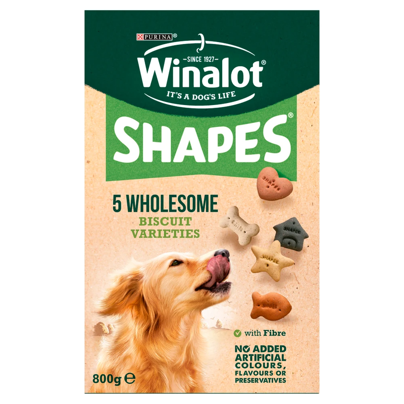 Shapes Dog Biscuit 800g