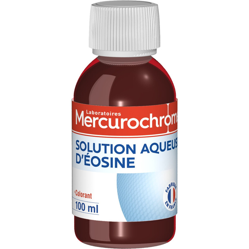 Désinfectant Solution Aqueuse D'eosine Mercurochrome Le Flacon De 100ml - vue 2