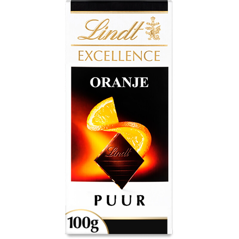 Lindt Excellence Donker Sinaasappel Chocolade - 100 g