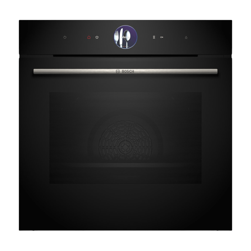 Bosch HSG7364B1 - Serie 8 - Inbouwstoomoven - 60 cm x 60 cm - Airfry-functie: voor perfect gezonde gefrituurde gerechten - PerfectBake Plus: past de instellingen automatisch aan