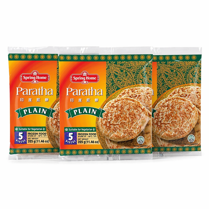 Spring Home Originele Smaak Roti Paratha, – 3 x 325 g
