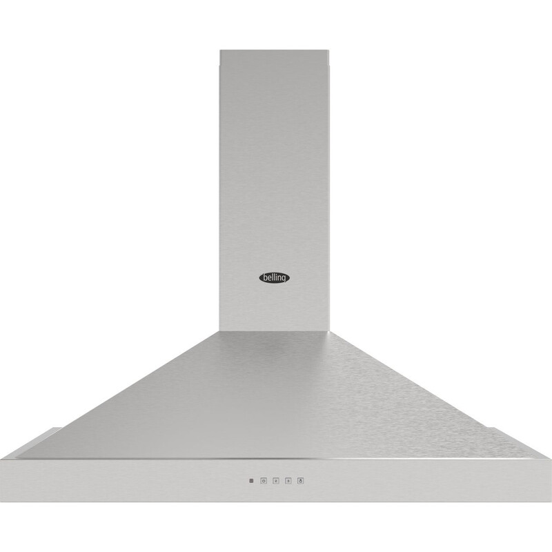 COOKCENTRE CHIM 110PYR STA 110cm Chimney Cooker Hood, Ducted & Recirculation
