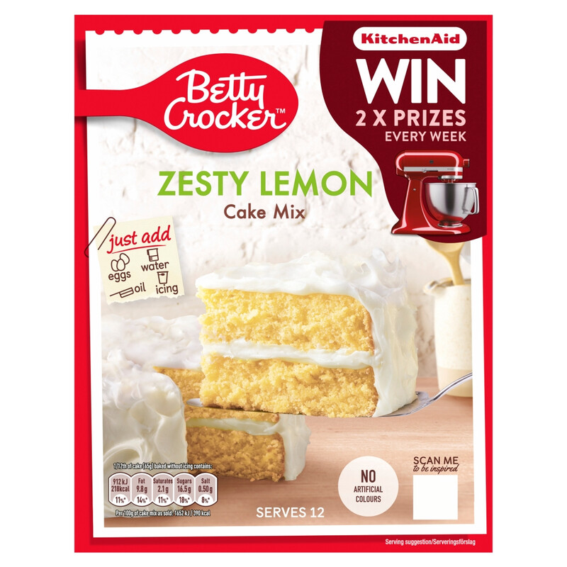 Zesty Lemon Cake Mix 425g