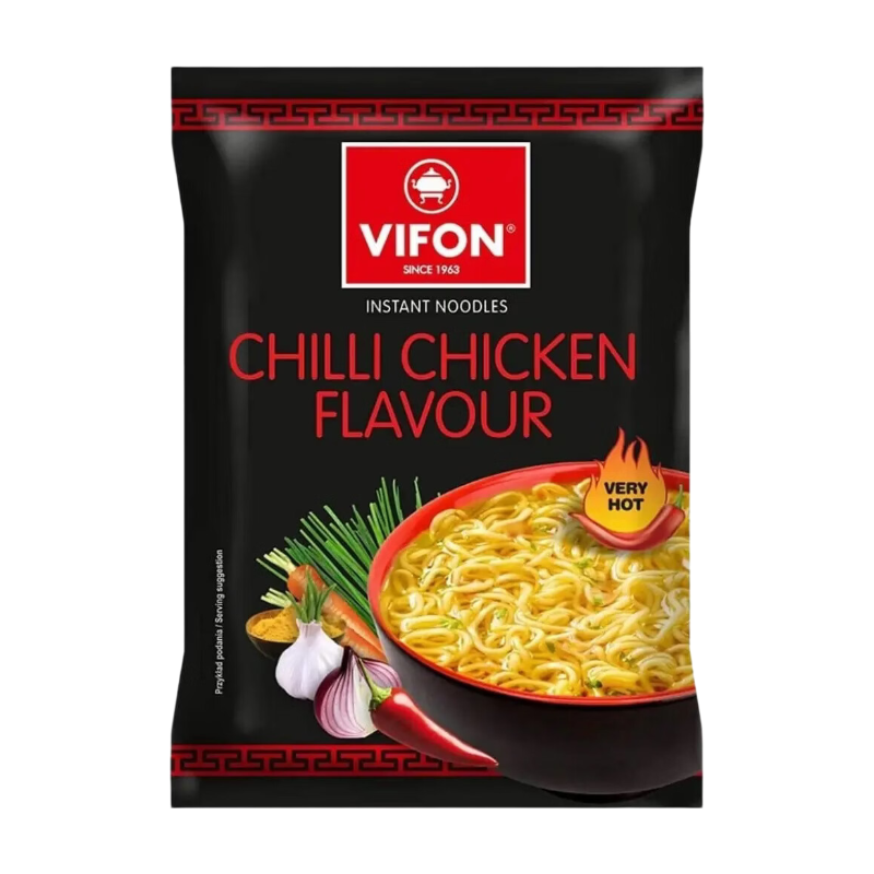 Vifon Red Instant Noodles Chilli Chicken 70G
