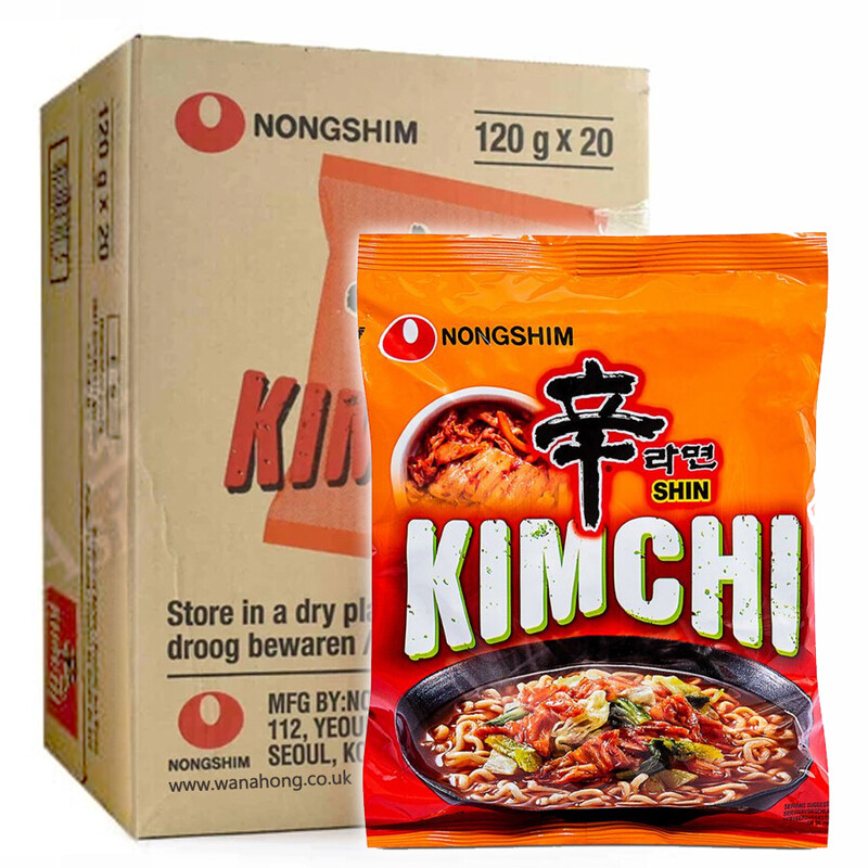 Instant Noodle Soup Kimchi 20*120g box