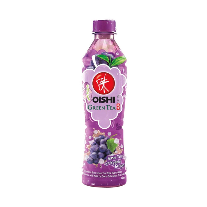 Oishi Kyoho Grape Green Tea Drink 380ml
