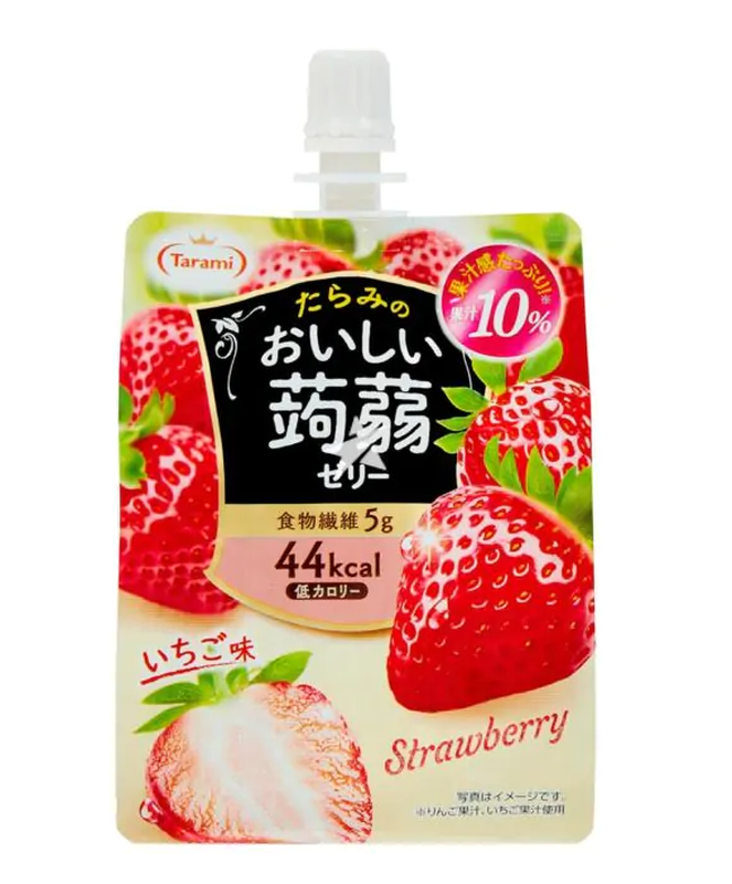 TARAMI Oishii Konjak-Gelee Erdbeere 150 g