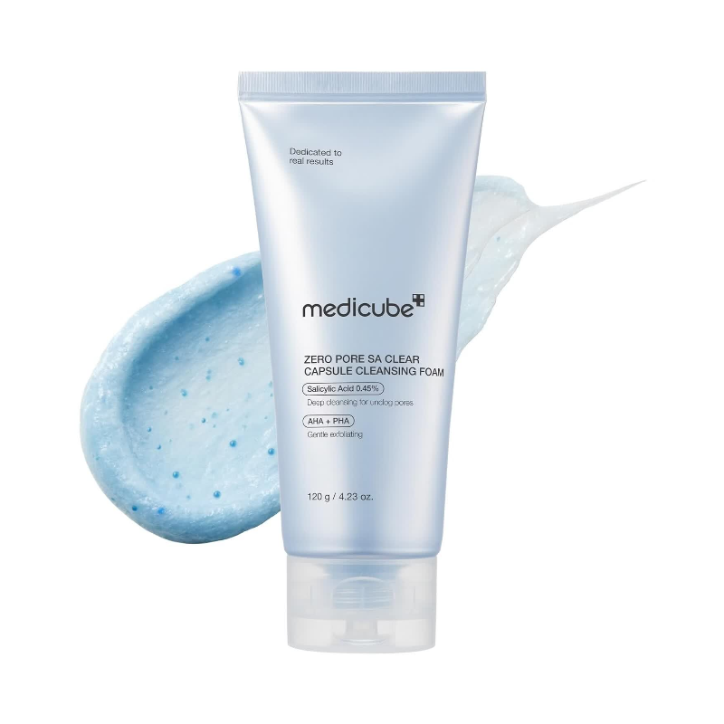 medicube Mousse nettoyante Zero Pore Sa Clear Capsule