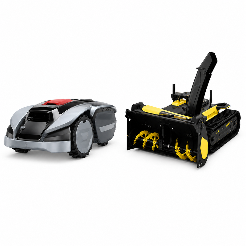 SUNSEEKER S3 800 m² Robotmaaier + Yarbo 24/7 Zelfrijdende Sneeuwblazer met Automatisch Opladen – Tuin- & Wintergartenverzorging Bundel