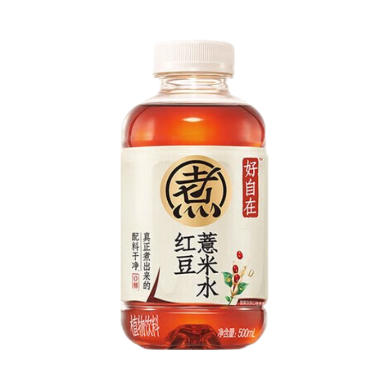Genki Forest Yuanqi Forest Free Water - Red Bean Coix Seed Water 500ml