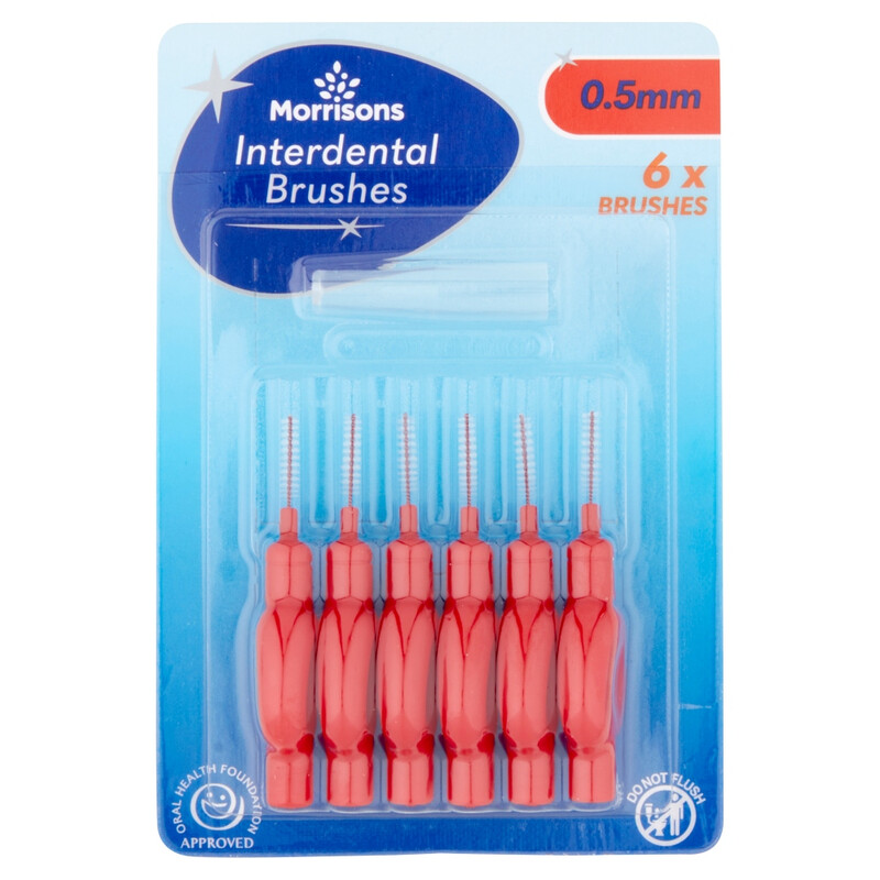 Interdental Bruches 0.5mm 6 Pack