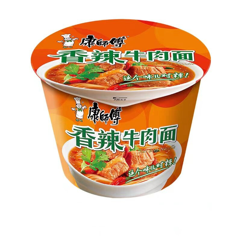 Instant Noodles Spicy Artificial Beef Flavour (Bowl) 108g