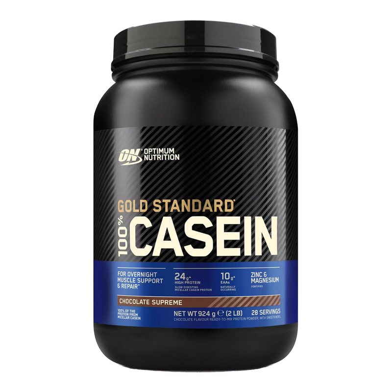 Optimum Nutrition 100% Gold Standard caseïne tijdafgifte eiwit chocolade 924 g (28 porties)