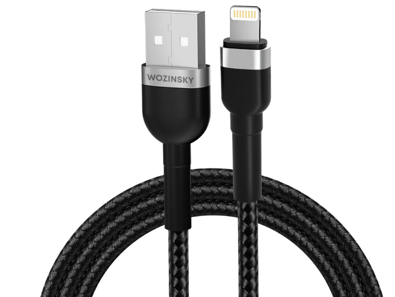 Wozinsky WNBAL1 Schwarz USB-A / Lightning-Kabel 2,4A 1m