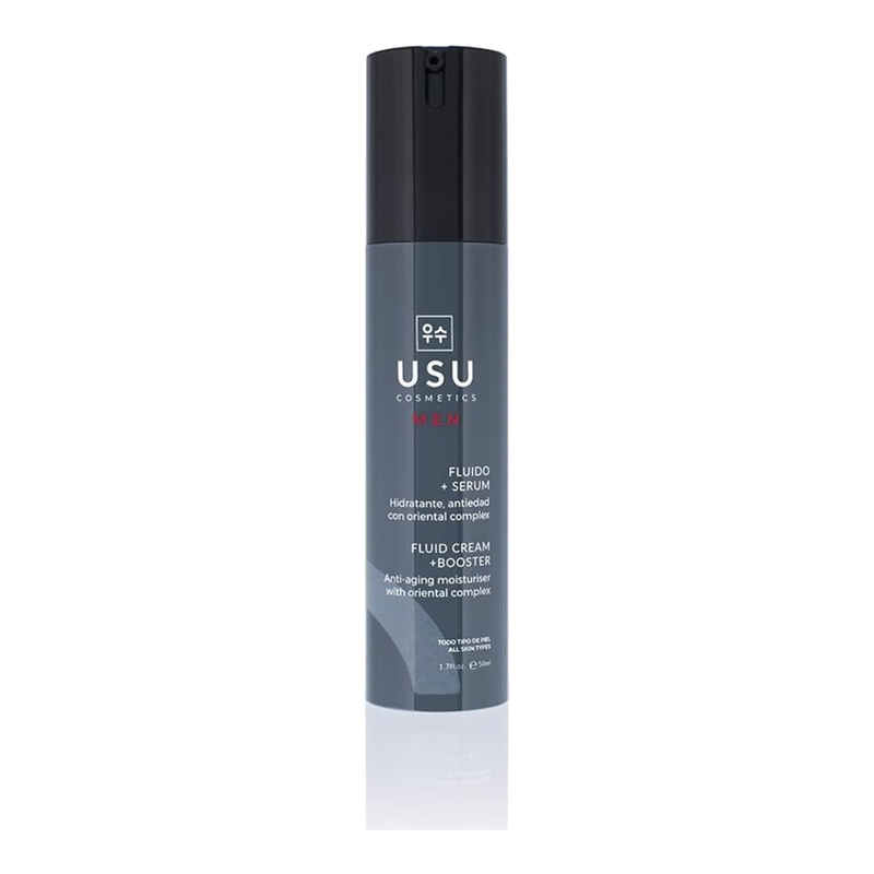 Usu Cosmetics fluïde + serum voor heren 50 ml