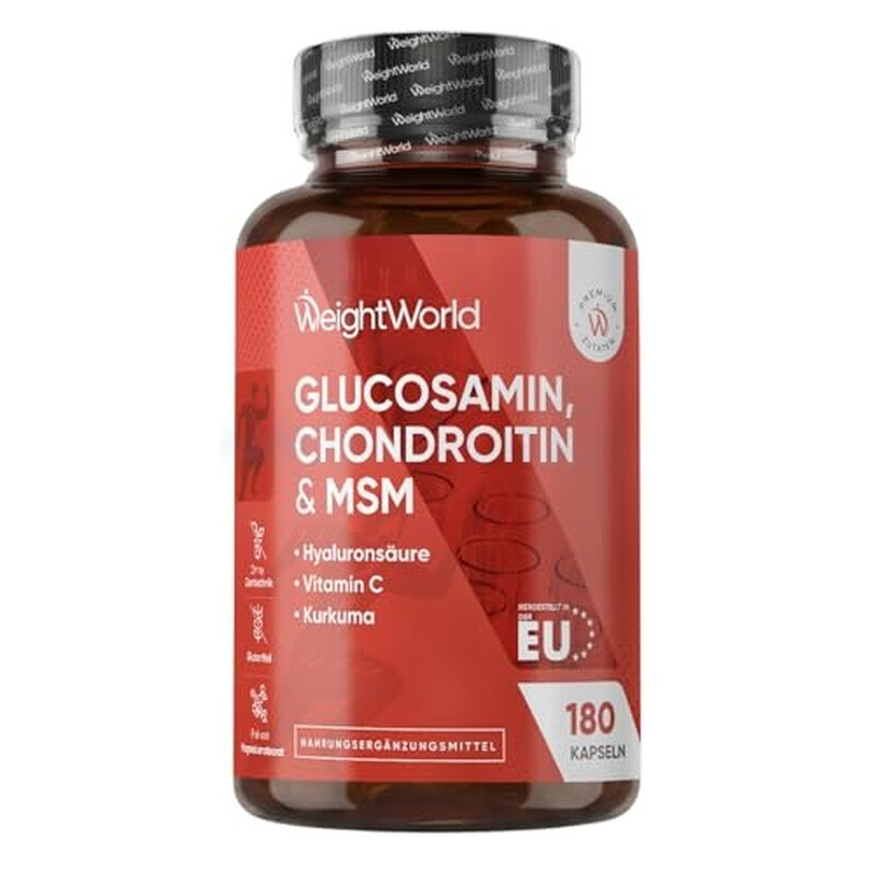 Weightworld Glucosamine Et Chondroïtine 180 Gélules
