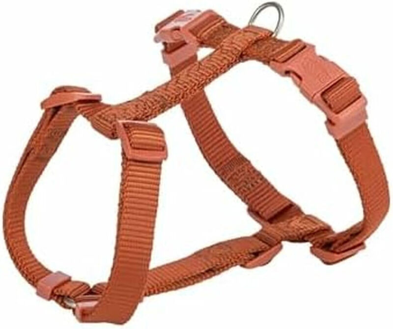 TRIXIE Jollypaw H-tuig premium roest 52-75 x 2 cm