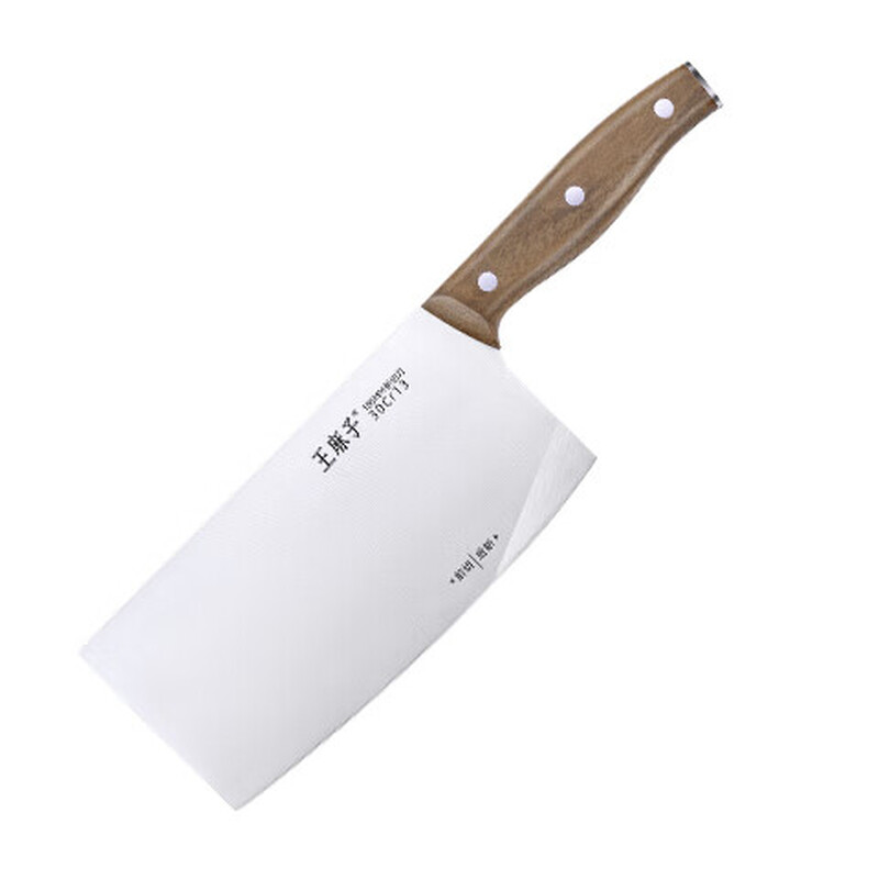 Chopping Knife Cleaver- Shenmu Series Lu - 400 Stainless Steel - Walnut Handle - 9.1