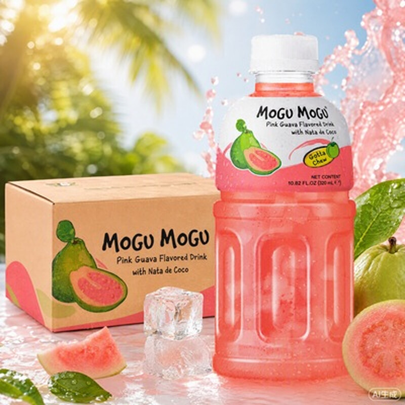 Mogu Mogu Thai Getränk Guavengeschmack 320 ml × 24