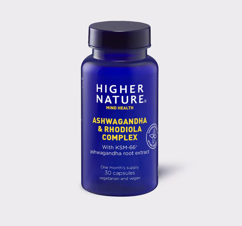 Ashwagandha & Rhodiola Complex - With Vitamin C & Holy Basil - 30 CAPS
