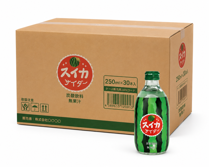 Youshu Watermeloensmaak Koolzuurhoudende Frisdrank 24 * 300 ml
